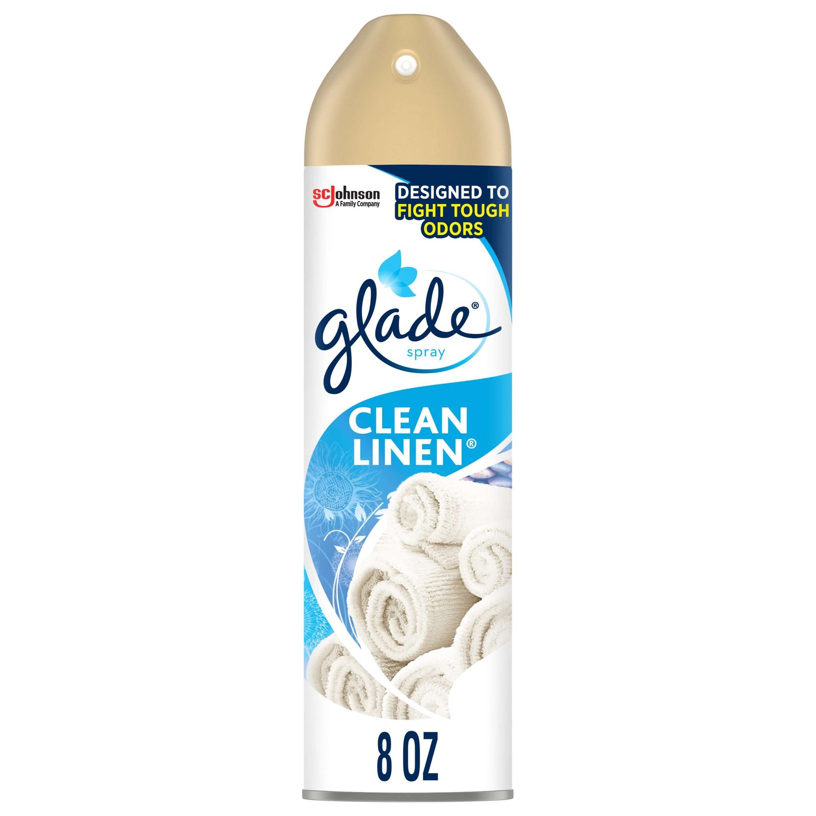 Glade Room Spray Air Freshener, 8 Ounce, Clean Linen, Single - Dover Mart