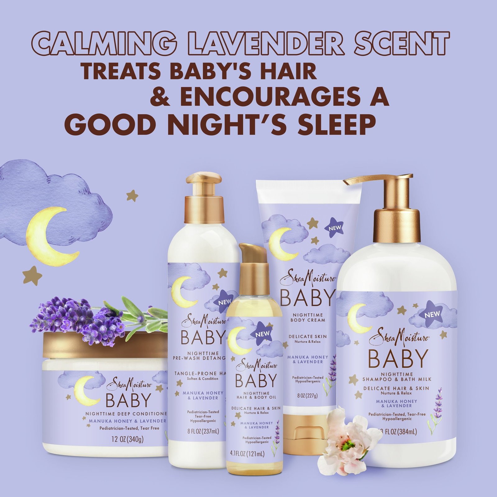Baby Magic Tear-Free Gentle Hair and Body Wash, Soft Powder Scent