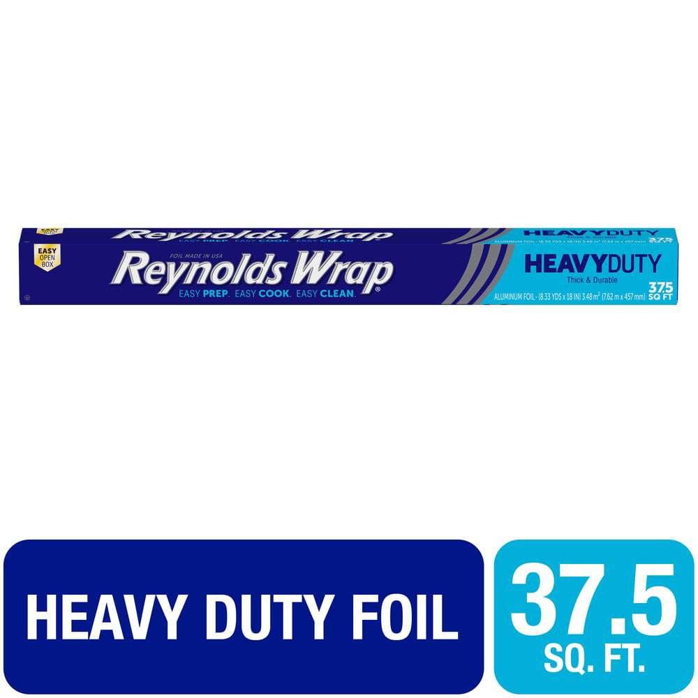 Heavy Duty 18 Inch Aluminum Foil 37.5 Sq Ft
