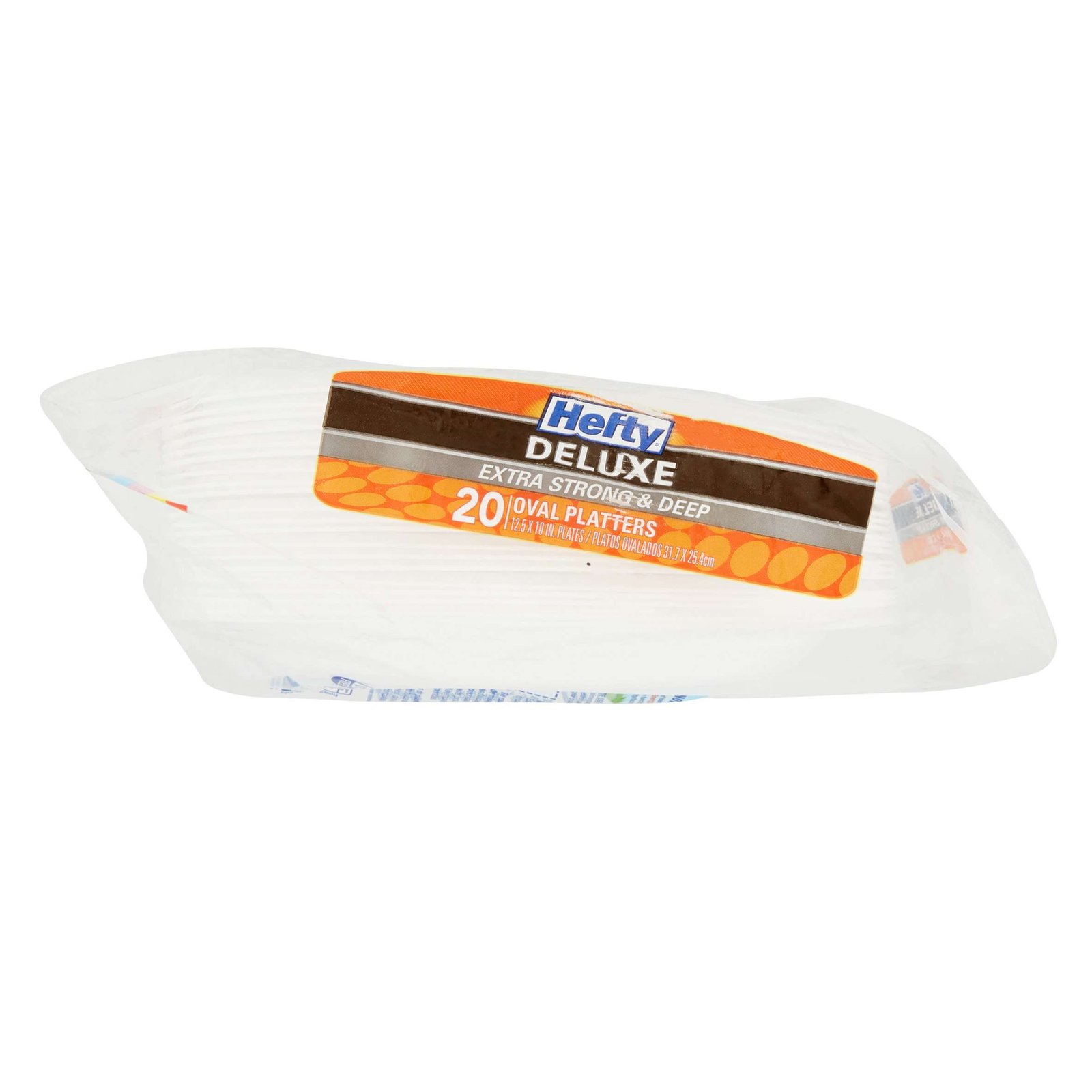  Hefty EcoSave Disposable Oval Platters, Made from