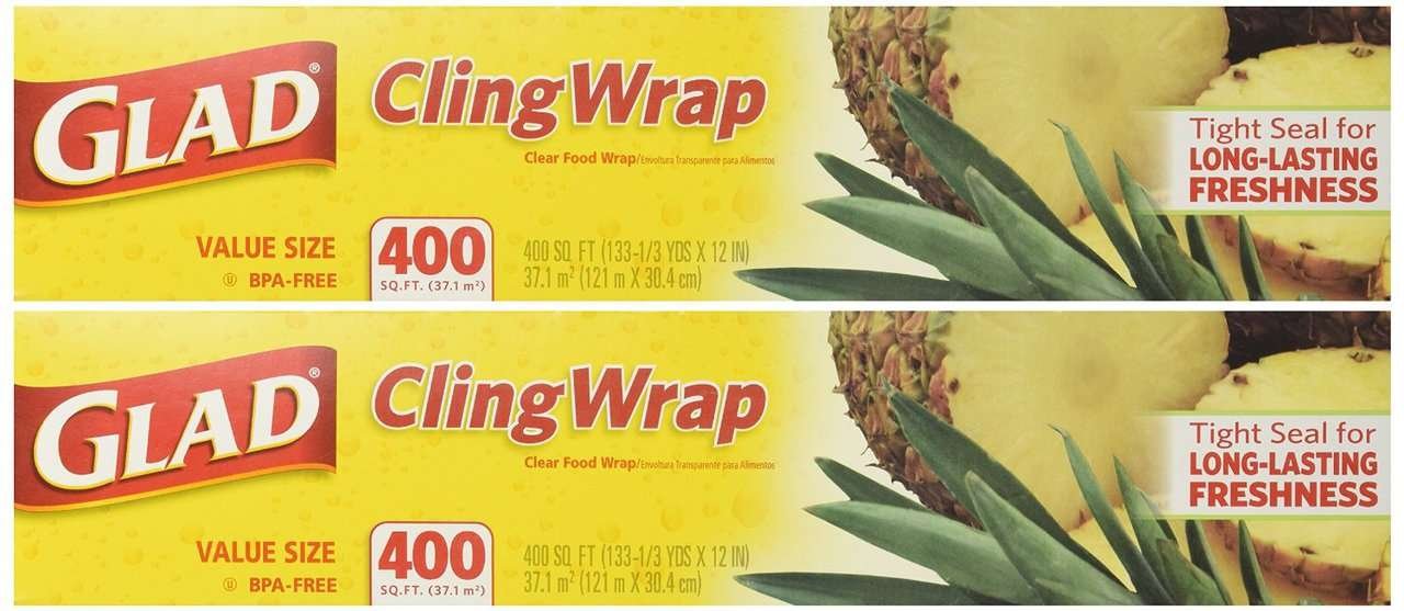 Glad Press'n Seal Food Plastic Wrap 280 Sq. ft. 2 Pk.