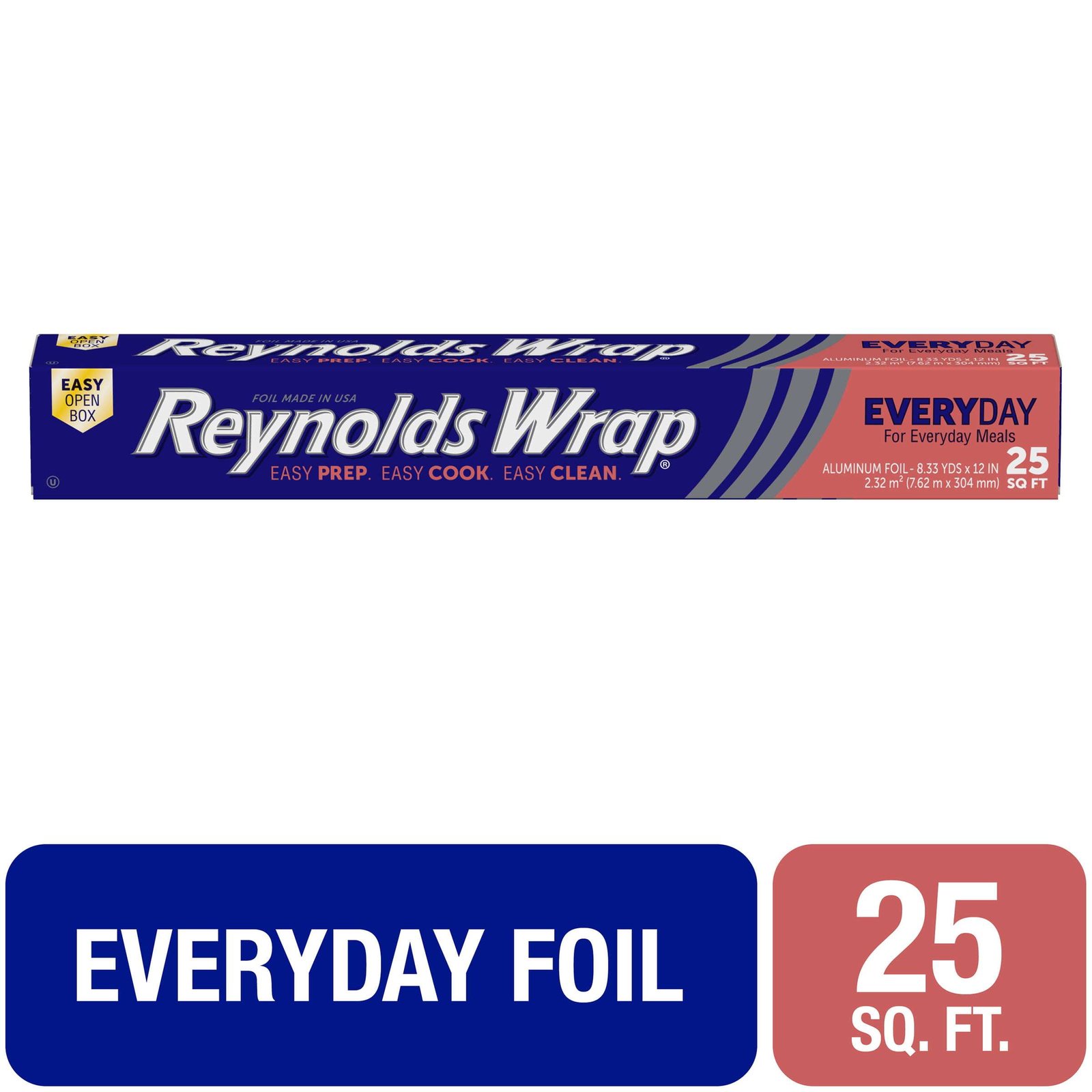 Reynolds Wrap Everyday Strength Non-Stick Aluminum Foil, 150 Square Feet