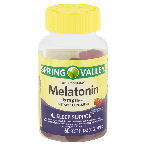 Spring Valley Extra Strength Melatonin Tablets Dietary Supplement Value Size,  10 mg, 240 Count 