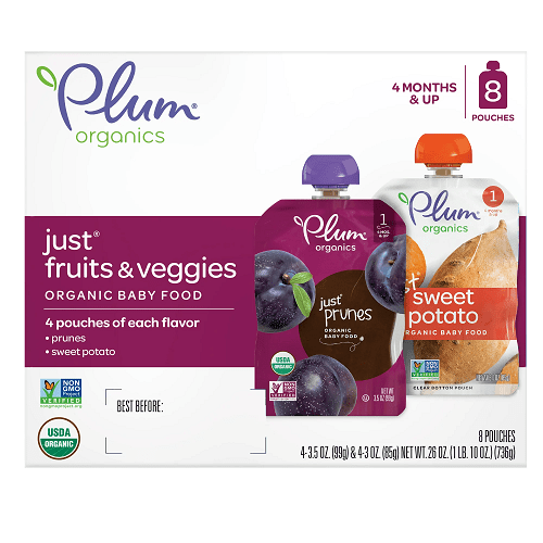 Plum organics stage 1 organic hot sale baby food