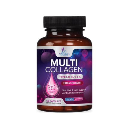 Multi Collagen Peptides Type I, II, III, V, X Enhanced Absorption 12/25 D11  - Conseil scolaire francophone de Terre-Neuve et Labrador