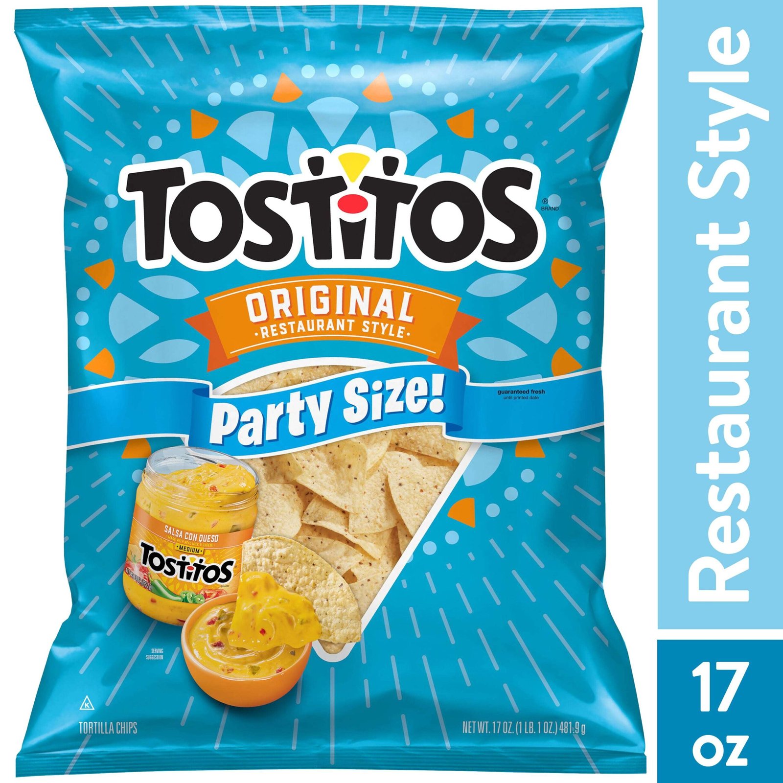 TIL: The Difference Between Family and Party Size Doritos is One Ounce --  ONE OUNCE