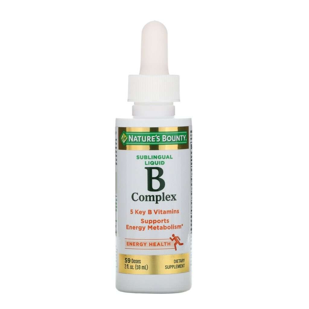 Nature's Bounty Vitamin B Complex Sublingual Liquid 2 Oz - Dover Mart