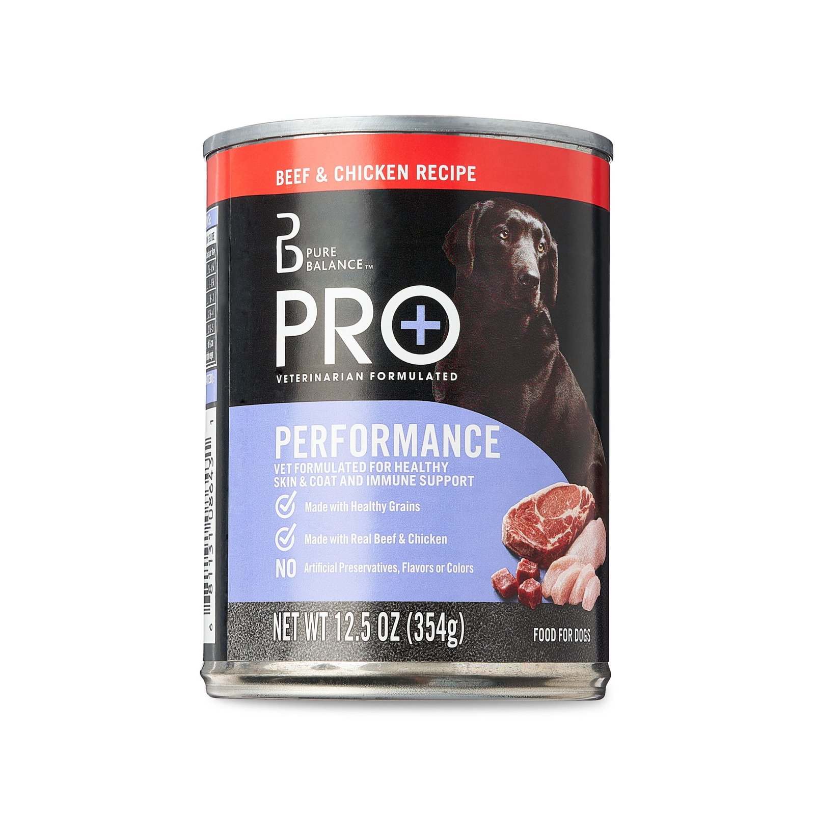 Pure Balance Pro Performance Wet Food For Dogs Beef Chicken