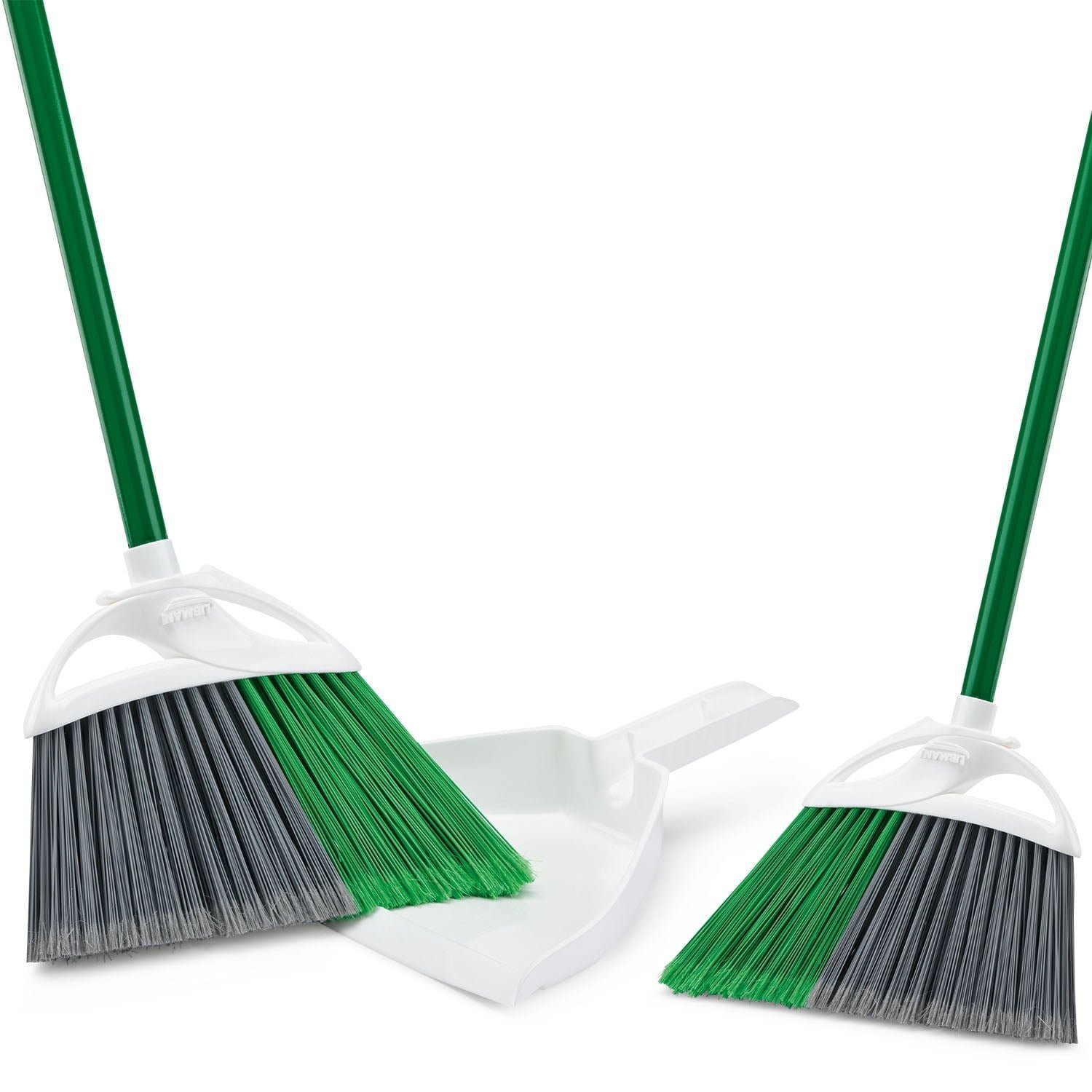 Libman Floor Scrub Brush with Steel Handle and Scraper, 1.3 inch Recycled  Fiber Bristles, 1271 