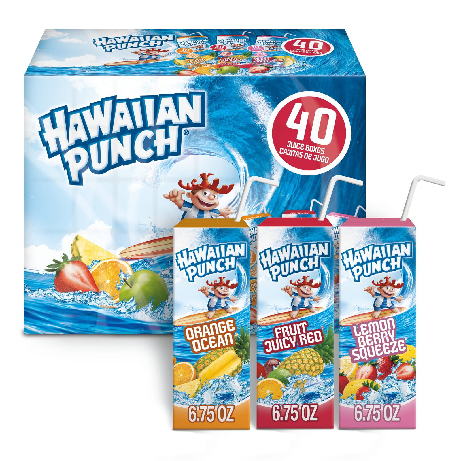 Hawaiian Punch - Hawaiian Punch, Flavored Juice Drink, Berry Blue Typhoon  (1 gl), Shop